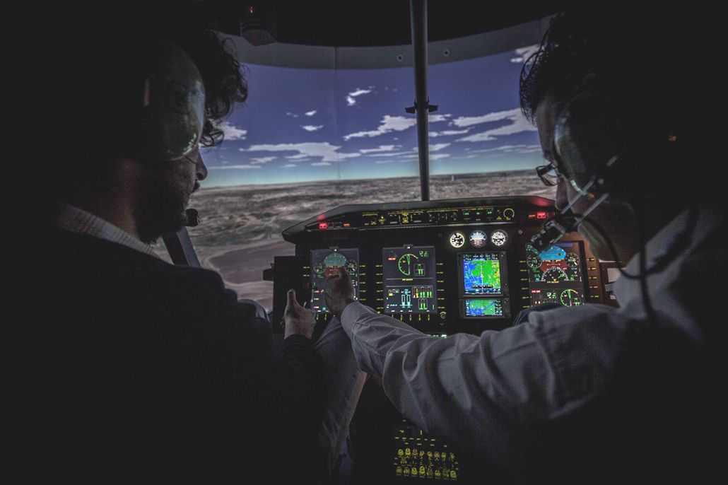 entrol H14 / Bell 429 FNPT II MCC simulator